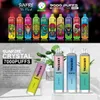 Paradesi UK USA 7000 SULLE MEGHT BUFFAGGIO ELF VAPE VAPE PEN CRYDALE CRYDAL ECIG 7K POD 7000Puffs all'ingrosso OEM Crystal Vape 7000 600 9000 10000 12000 15000 BUFS PRO MAX