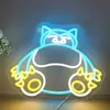 Led Neon Sign Animes Neon Sign Wall Art Yaratıcı Led Işık Ev Dekoru Düğün Doğum Hediyesi Oyun Odası Yatak Odası Dimmable Lamba Çubuk Bira Kulübü İşareti YQ240126