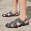 Sandals Summer Soft Clip Toe Flip Flops Mens Sandals Shoes Fashion Flat Non-slip Slide Slippers Casual Beach Holiday Sport ZapatillasL2401