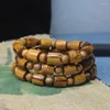 Strand Indonesia Eaglewood 12mm Barrel Perles Bracelet Ceinture Entretoise