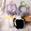 Bérets de dessin animé en peluche, cache-oreilles pliables, animaux mignons, garde au chaud, Protection d'hiver, couverture pour enfants