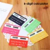 Calculatrices Calculatrice arithmétique électronique à 8 chiffres fiable et écologique Mini calculatrice résistante aux chocs pratique pour les entreprises