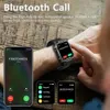 Relógios inteligentes lemfo 1.85 militar ao ar livre relógio inteligente masculino bluetooth chamada smartwatch para android ip68 à prova dip68 água ftiness relógios yq240125