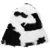 Boinas Tiene Estampado De Vaca Gorro Patrón Diseño Sombrero Sombreros Gorra Hip Hop Lana Esquí Guapa Señorita