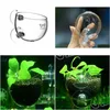 Aquariums Decorations Viv Crystal Glass Polkashaped Ctivating Landscape Cup Drop Delivery Home Garden Pet Supplies Aquariums Fish Dh2Ay