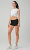 Lu Lu Damen-Yoga-Outfits mit Übung Fiess Wear Hotty Short Girls Running Elastic Pants Sport Shorts