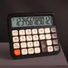 Калькуляторы Эргономичный калькулятор Калькулятор с батарейным питанием и дополнительным ЖК-дисплеем для офиса Домашнее использование Портативный настольный калькулятор для работы