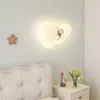 Applique murale mode dessin animé ours chiot Pe ombre LED enfants chambre étude Restaurant maison déco pépinière enfants dormir veilleuse