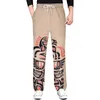 رجال الرجال رجال y2k الربيع الخريف مستقيم مرنة الخصر السراويل الطول بطول harajuku الرسوم البيانية Fit Sports streetwear sweatpants ذكر