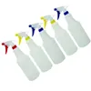 Storage Bottles 750ml Spray Leak Proof With Commercial Trigger Sprayer Handheld For Cleaning Product 5pcs