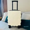 Cute Biscuit Shaped Luggage Student Password Box Lightweight Children's Trolley Box Travel Box Small Size Boarding Case