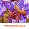 Cintos Vintage Cinto Japonês Mulheres Mulheres Kimono Roupão Tecido Hanfu para Vestido