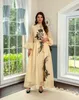 Abito da sera musulmano Abito del sud-est asiatico Abito lungo ricamato in pizzo vintage Abaya Abito di lusso in Medio Oriente Abaya per le donne Abbigliamento Dubai Abito con applicazioni di pizzo