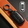 Étui en cuir pour clé intelligente, coque de porte-clés de voiture pour Geely Atlas NL3 EX7 SUV GT GC9 Emgrand X7 Borui, porte-clés à 3 boutons