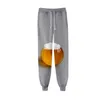 Men's Pants Beer 3D Printed Joggers Sweatpants Fashion Casual Jogging Streetwear HIp Hop Slim Kpop Men/Women Warm Trousers