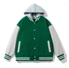 Men's Jackets Autumn For Men Jacket Winter Women Plus Size Hooded Baseball Coats Vestes Jaqueta Masculina