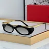 Cadres de luxe SAINT American LAURENTS Moderne YSL Top lunettes de soleil acétate pour 2024 nouvelles femmes sophistication sl lunettes étroites Boutique style chat oeil Haute qualité A3N0