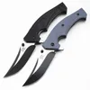 NY BREND Folding Knife G10 Handle D2 Blade Ball Bearing Flipper Pocket Outdoor Kitchen EDC Camping Hunting Knives Tool