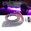 LED Neon Znak 6x Lights do zestawu samochodowego Zestaw RGB Elastyczna neonowa auto LED Lampa dekoracyjna lampa zewnętrzna aplikacja zdalnego sterowania YQ240126