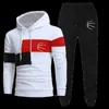 Men's Tracksuits Fashion Men's Clothing Men Tracksuits Hoodies Suit Autumn Winter Men Hooded Sweater and Sweatpants Two Piece Set Plus Size T240131