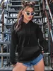 Dames Hoodies Sweatshirts Elke dag is een tweede kans Zon Patroon Kleding Casual Warme Hoodie Herfst Losse Hoody Fleece Comfortabele Dames Sportkleding T240126