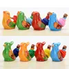 Creative Water Bird Whistle Ceramic Peafowl Lark Whistles Children Cartoon Animal-Whistles Retro Ceramics Craft Home Decoration T9I002564