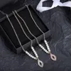 Mode Chroma Anhänger Halsketten Mode Neckalce Für Frau Paar Ketten Messing Halskette Hochzeit Geschenk Schmuck