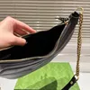 Kette Umhängetasche Hobo Unterarmtasche Designer Handtasche Geldbörse Hardware Schnalle Innentasche Lady Clutch Leder Reißverschluss Offene Geldbörse