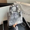 Mönster klassisk tryckt kinesisk stil daifei väska high-end textur handväska nisch design 2024 ny singel axel crossbody