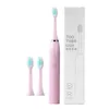 Toothbrush Ultrasonic Electric Toothbrush with 3 Brush Heads One Charge for Brazil Drop Shipping