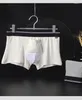 Underpants homens u convexo bolsa boxer shorts juventude respirável aro calças thread modal fino personalizado minimalista roupa interior meninos tronco inferior