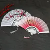 Decorative Figurines Plastic Fan Party Dance Hand Folding Chinese Vintage Style Art Craft Gift Home Decoration Ornaments