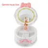 Dancing Girl Musical Boxes Toy Rotating Doll Performing Ballet Birthday Gift Wedding Decoration Sound Toy Christmas gift 240118