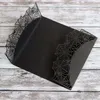 1020st Halloween Invitations Card Laser Cut Spider Web Invitation Cover Holiday Greating Cards Home Party Supplies 240118