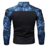 Tactical Combat Shirt Men Military Uniform Camouflage hoodie Army Clothes Camo Jogging Sweatshirt long sleeve 240125
