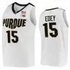 Heren Dames Kinderen College Basketball Purdue Boilermakers Jerseys 15 Zach Edey 3 Braden Smith 55 Lance Jones 5 Myles Colvin 2 Fletcher Loyer 23 Camden Heide University