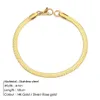 Catena Emanco Designer Donna Tendenza Classica Bracciale a catena a forma di serpente Colore oro Larghezza 3/4 / 5Mm Acciaio inossidabile per gioielli Consegna goccia Ebreo Otwlu