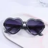 Sunglasses Boys Girls Candy Color Heart-Shaped Crystal Toddler Glasses Heart Kids