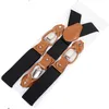 Suspenders For Men Pants Apparel Adult Suspender Man Shirt Dress Women Wedding Party Solid Colors Suit Skirt With Braces Straps Adjustable elastic waistband dual