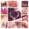 New Sterling Sier Charm ME Heart Styling Double Link Fit Original Me Bracelet For Women Jewelry Gift