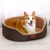 Double-sido Pet Dog Bed Anti Slip Cat High Fence Dog House Pet Sleeping Cushion For Small Medium Large Dogs Perros 240219