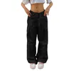 Women's Pants Business Casual For Women Yoga Womens Work Long Loose Track Elastic