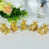 High Quality Metal Animal Elephant Crystal Ball Pedestal Healing Quartz Chakras Reiki Home Decoration