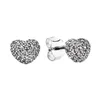 Earrings S925 Silver Women's Zircon HeartShaped Earrings Cross Wrap Earrings Korea Charm Fashion 2023 Trend Party Gift Style Menacces