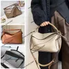 Luxury Brand Crossbody Handbag Puzzles Designer Geometric Bag Fashion Splice Pillow Leather One Shoulder Handheld Crossbody Women's Purses Handbags