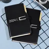 Dagbok Notebook Note 365 Stationery Sketchbook Agenda Daily Planner Journal Calender 2024 Notepad och arrangörsbok