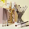 Jessup Eye Makeup Brushes Set Professional 15pcs Sombra Vegan Concealer Sobrancelha Liner Blending Brush BrownT499 240124