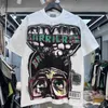 Men's T-Shirts Large printed shirt with short sleeves T240126