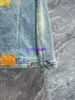 23SS Designer Jacket Paris italiensk herrar jacka lila jeans avslappnad gata modeficka varma män och kvinnor par ytterkläder 472