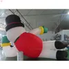 8 ml (26 ft) med flytande utomhusaktiviteter som ligger snögubbe Uppblåsbara dekorationer Xmas säsong utomhus yard dekoration uppblåsbar snögubbe tecknad modell